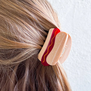 Hot Dog Hair Claw