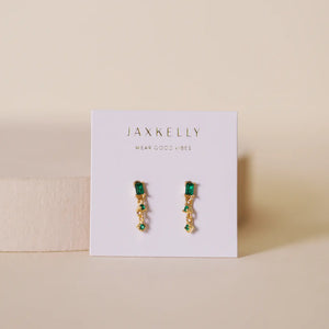 Mini Baguette Drop - Emerald