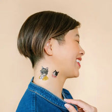 Load image into Gallery viewer, Cat People Tattoo Sheet