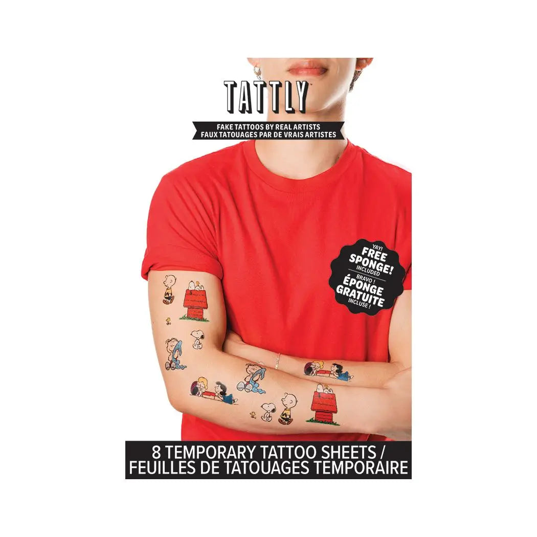 Classic Peanuts Tattooo Set