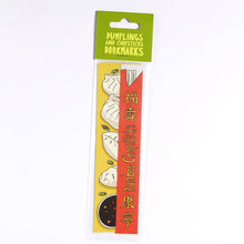 Load image into Gallery viewer, Dumplings + Chopsticks Bookmark