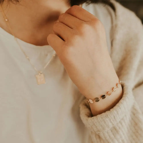 Little Chloe Coin Bracelet