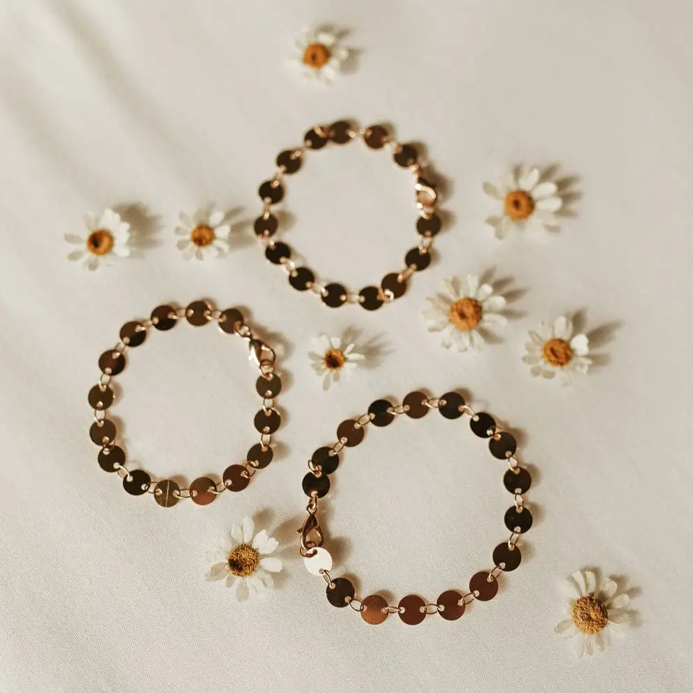 Chloe Coin Bracelet