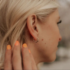 Lotus Flat Back Studs