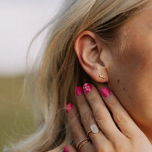 Load image into Gallery viewer, Lotus Flat Back Studs