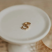 Load image into Gallery viewer, Ruth Pearl Hoops