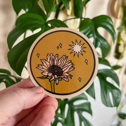 Golden Light Sticker