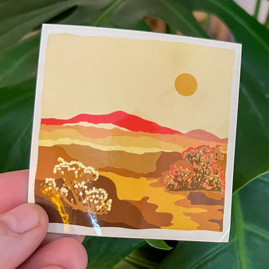 In The Warmth Of The Sun Sticker