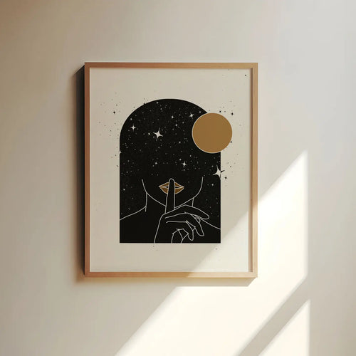 A Mind Full Of Unsaid Things Print