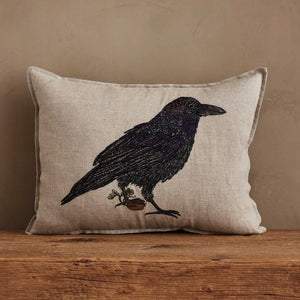 Blackbird With Acron Pillow
