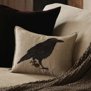 Blackbird With Acron Pillow