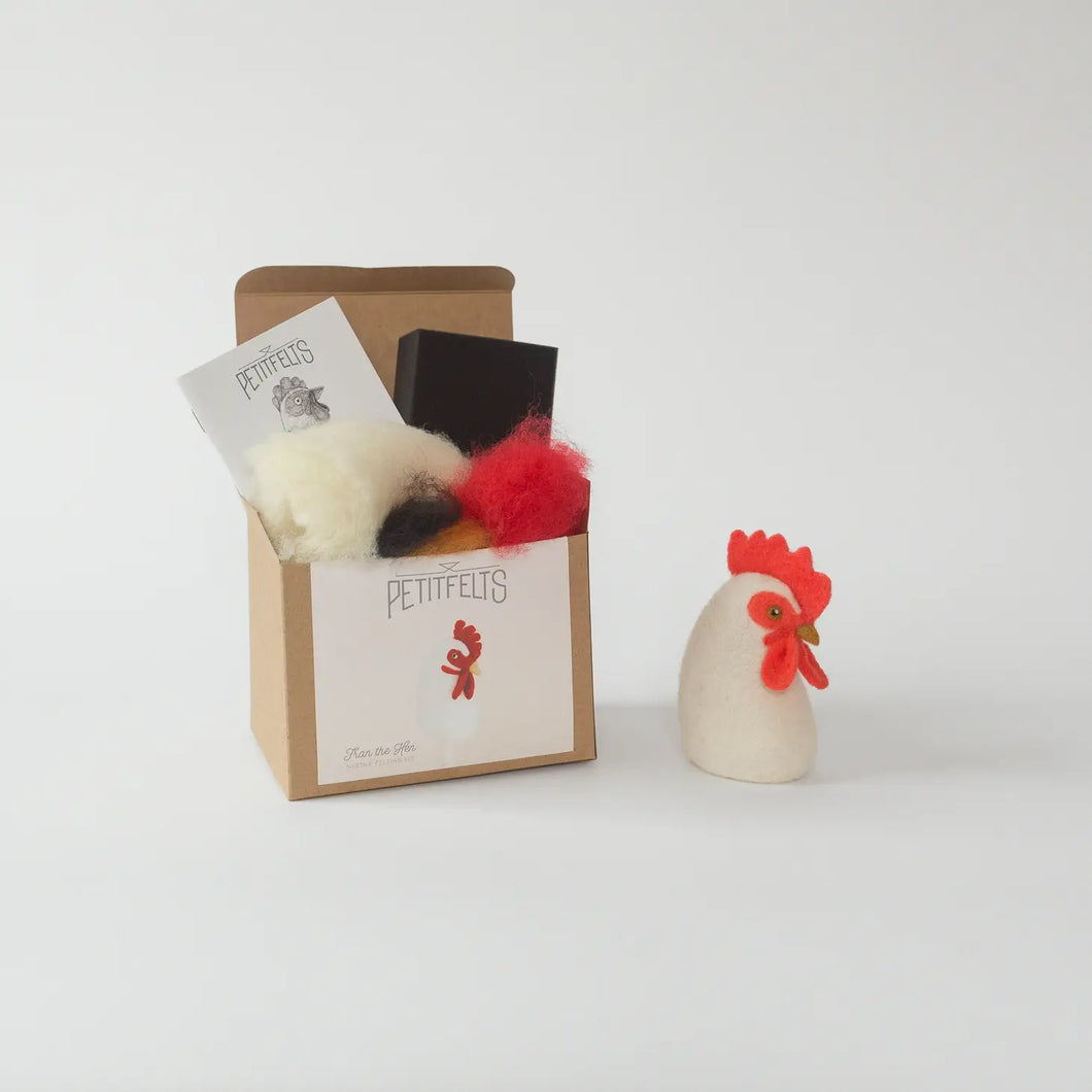 Needle Felting Kit - Hen