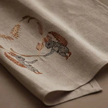 Load image into Gallery viewer, Squirrels With Wheat Tea Towel