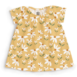 Lily Baby Dress - Yellow Daisies