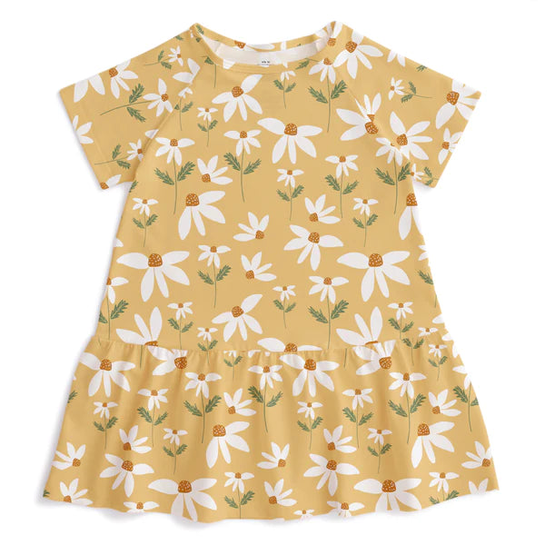 Milwaukee Dress - Yellow Daisies