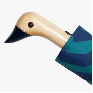 Duck Umbrella - Blue Swirl