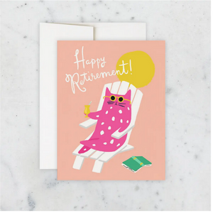 Kitty Retirement Card