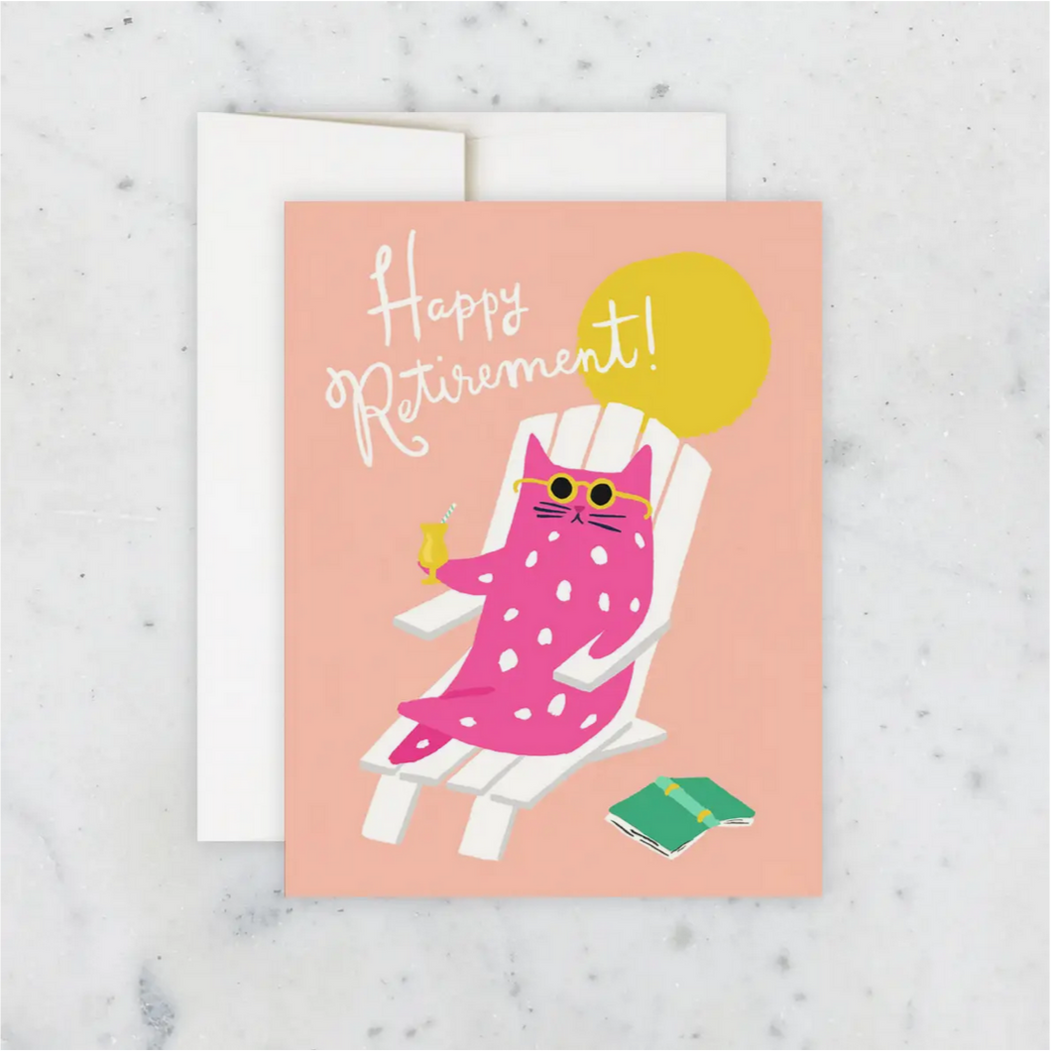 Kitty Retirement Card