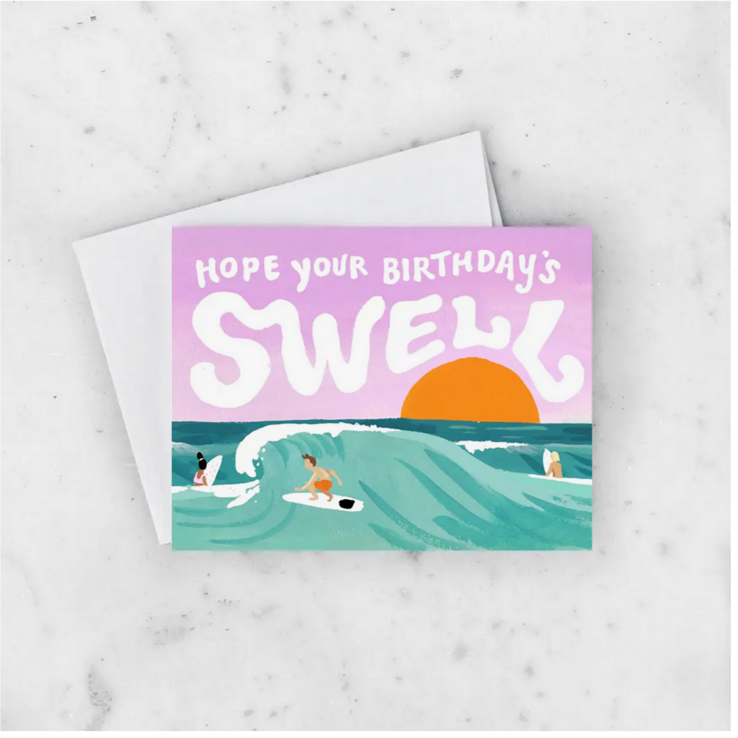 Swell Birthday Card