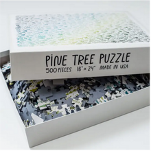 Load image into Gallery viewer, Pine Tree 500 Piece Puzzle