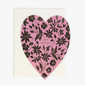 Dear Valentine Heart Card