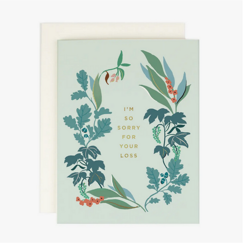Sorry For Your Loss Card