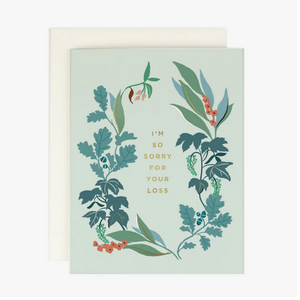 Sorry For Your Loss Card