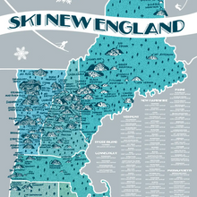 Load image into Gallery viewer, Ski New England Art Print