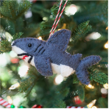 Load image into Gallery viewer, Shark Felt Wool Ornament