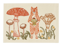 Load image into Gallery viewer, Fox with Mushrooms Card