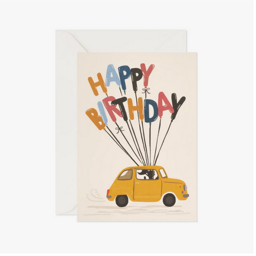 Fast Balloons Card