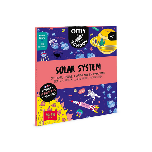Omy School - Solar System Poster