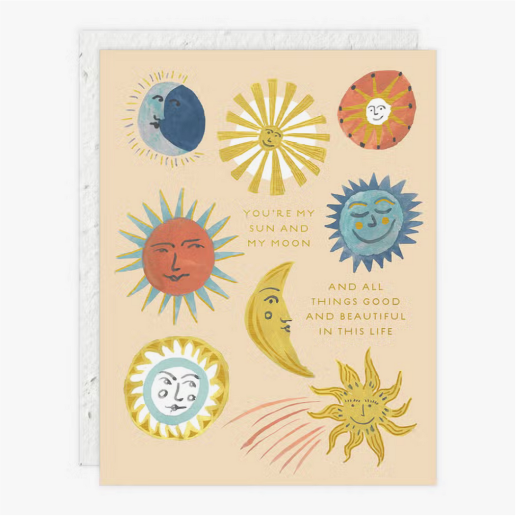 Sun and Moon Card