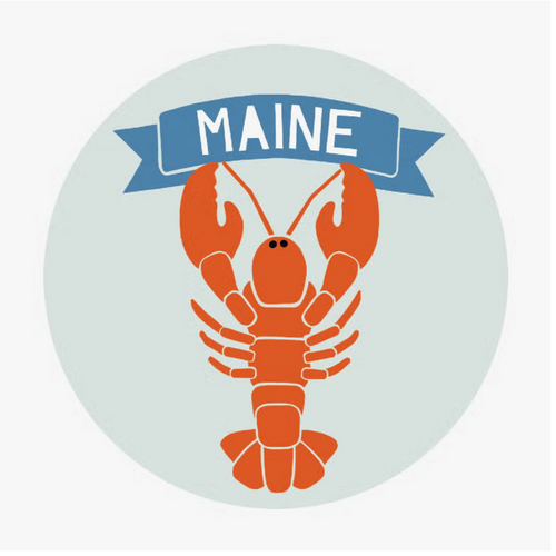 Maine Lobster Sticker