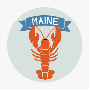 Maine Lobster Sticker