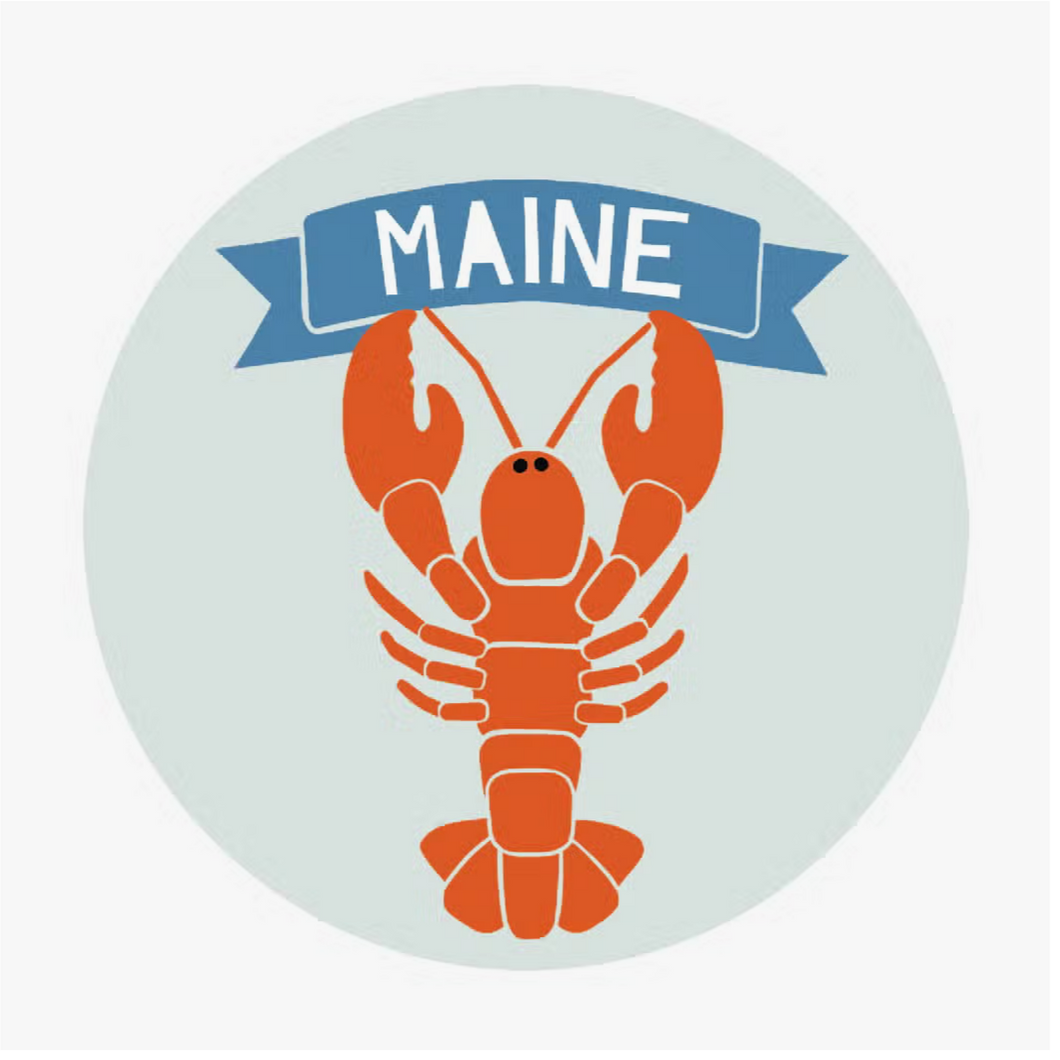Maine Lobster Sticker
