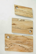 Load image into Gallery viewer, Spalted Maple Rectangle Cutting Boards