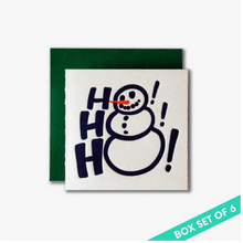 Load image into Gallery viewer, Ho Ho Ho Tiny Card Boxed Set