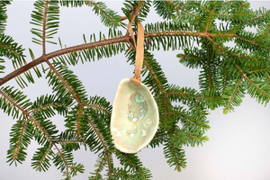 Ceramic Oyster Ornaments