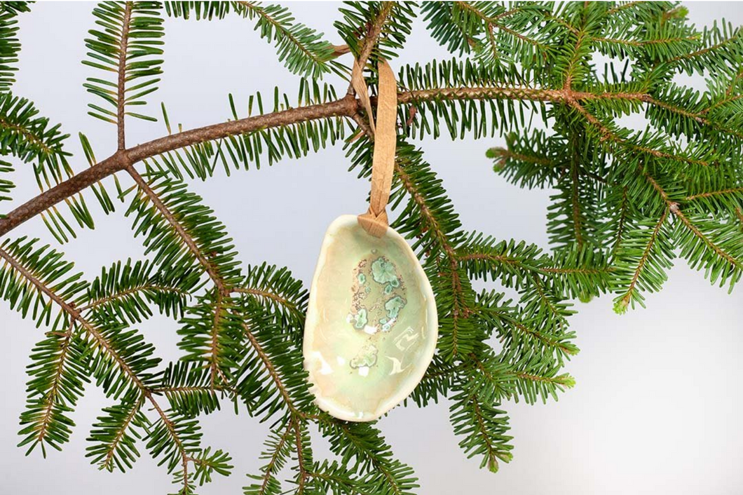 Ceramic Oyster Ornaments