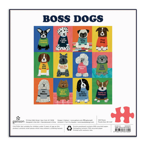 Boss Dogs 500 Piece Puzzle