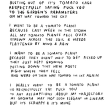 Load image into Gallery viewer, I Want To Be A Tomato Plant &amp; Poem Print