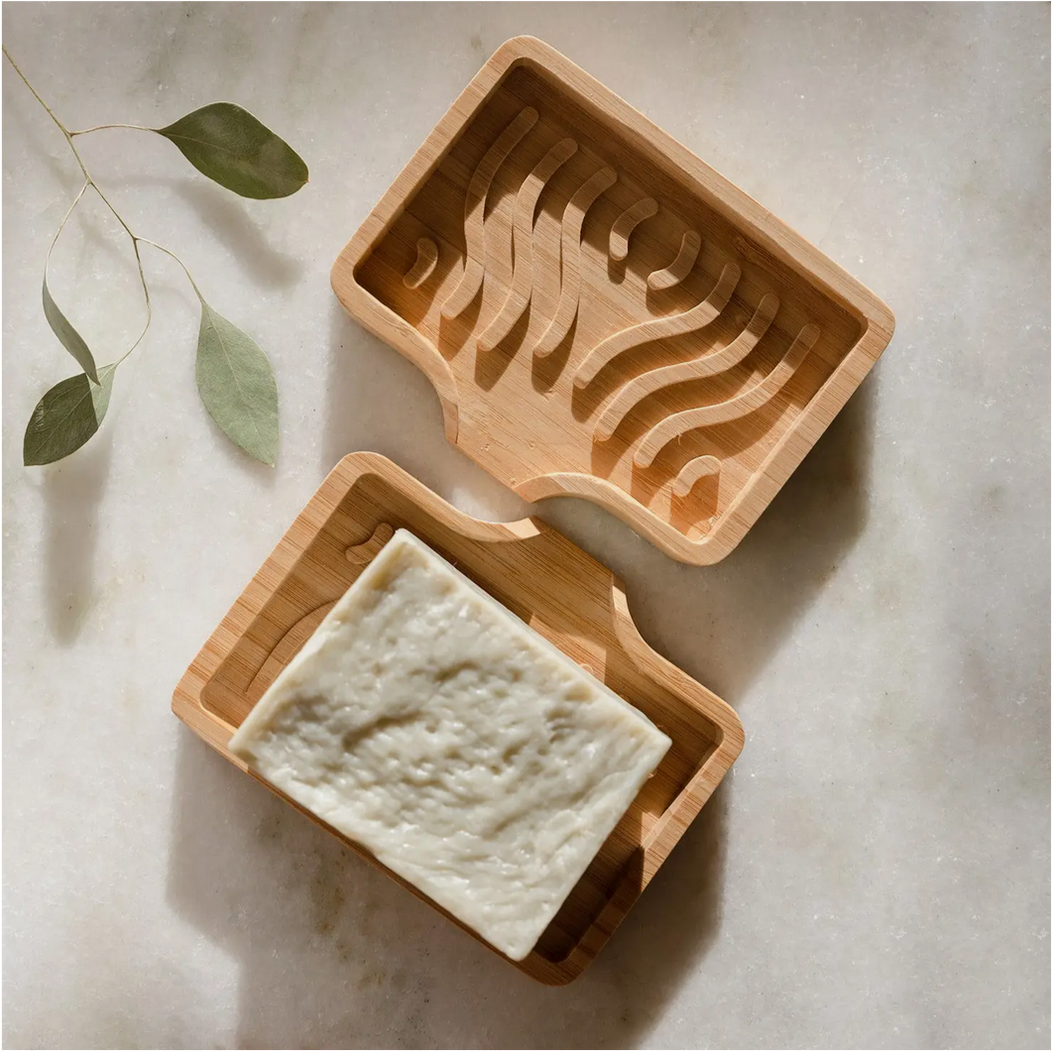 Bamboo Draining Soap Dish