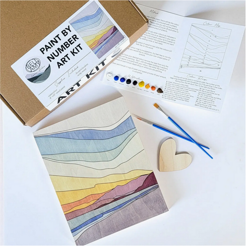 Paint By Number Art Kit - Slipper Island