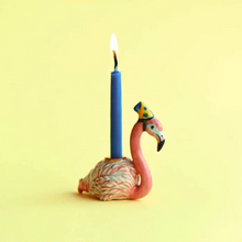 Load image into Gallery viewer, Flamingo Cake Topper