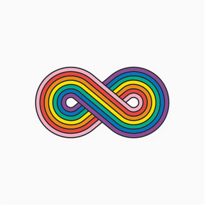 Temporary Tattoo Pairs - Forever Rainbow
