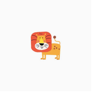 Temporary Tattoo Pairs - Leon Lion