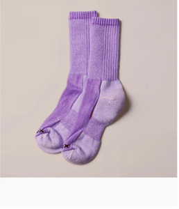 Merino Hiking Sock - Purple Marl