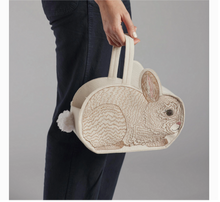 Load image into Gallery viewer, Bunny Embroidered Basket