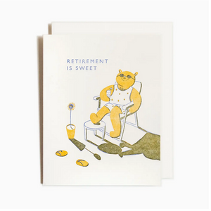 Retirement Bear card